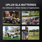 UPLUS Rechargeable Deep Cycle AGM Battery [12V 20Ah]