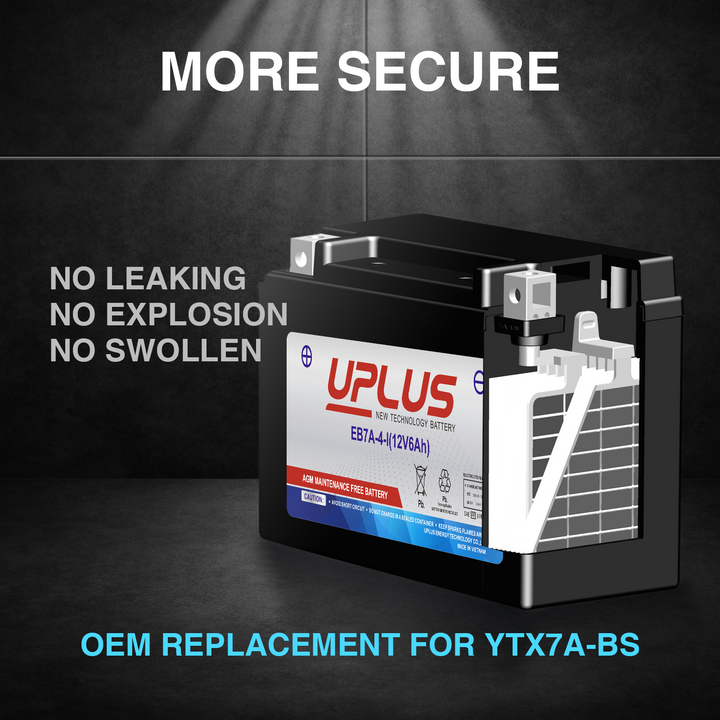 Uplus YB16CL-B powersports battery 2
