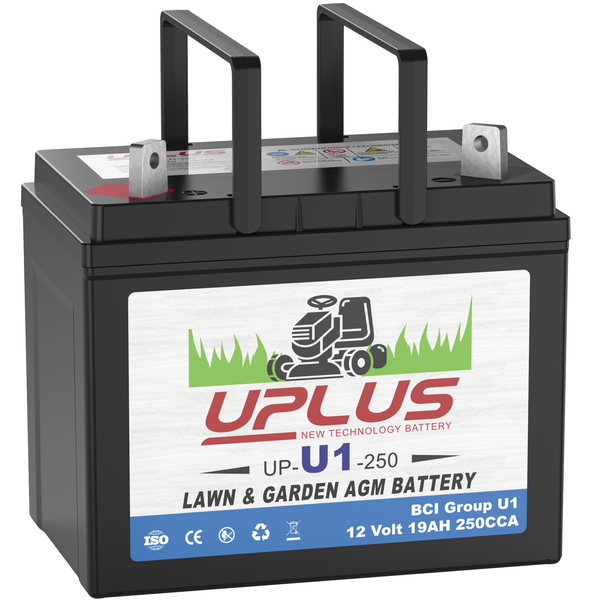 uplus U1 250 CCA lawnmower Battery 