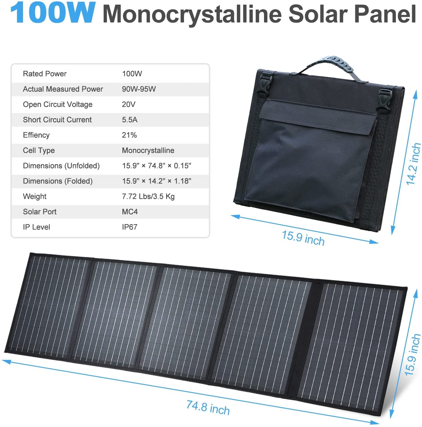 Leoch 100W Solar Panel